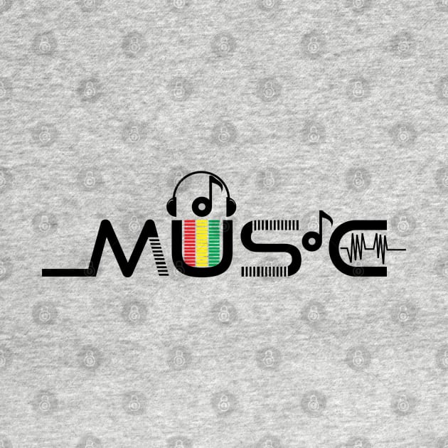 music logo icon by Khenyot